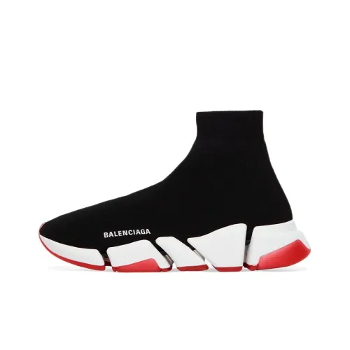 Balenciaga Speed 2,0 MID Топ Повседневная обувь Мужской Черный