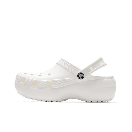 Crocs Classic Platform Clog Сабо Женские Белые