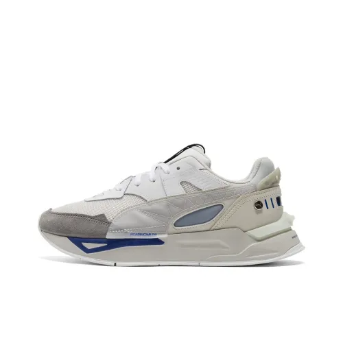 ROARINGWILD x PUMA Mirage Sport Коллаборация Устойчивый к истиранию Низкий Топ Кэжуал Унисекс Светлый Серый