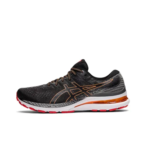 Asics Gel Kayano 28 Low Top Марафон Беговые кроссовки Мужские Черные