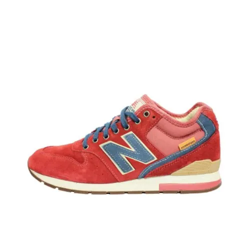 New Balance NB 996 Low Топ Повседневные Беговые Кроссовки Унисекс Красный