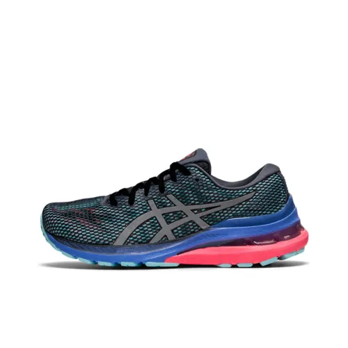 Asics Gel Kayano 28 Устойчивый к истиранию Дышащие Низкие Кроссовки для Бега Женские Яшма Черный