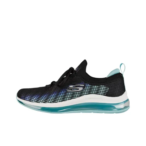 Skechers Skech Air Element 2,0 Vivid Blush Low Top Casual Shoes Women's Black Blue