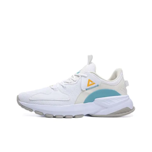 PEAK Sports Life Collection Противоскользящий Устойчивый к истиранию Низкий Топ Casual Мужской Белый