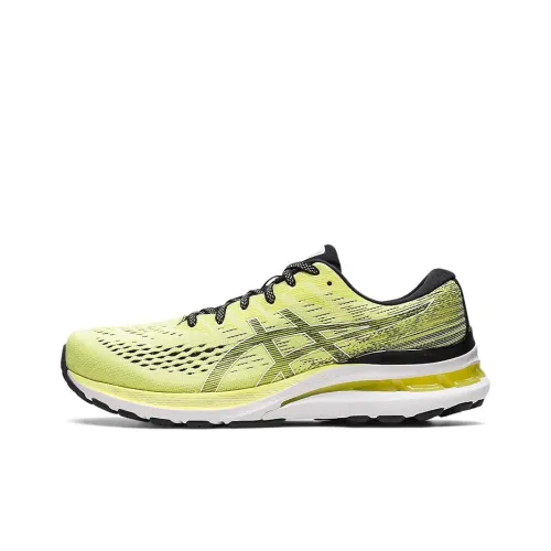 Asics Gel Kayano 28 Амортизация Дышащий и Устойчивый Дизайн Низкий Топ Марафон Беговые кроссовки Мужской Желтый