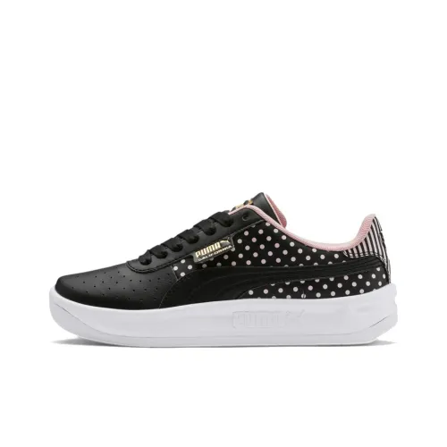 PUMA California Remi Low Топ Беговые кроссовки Женские Черно-розовый