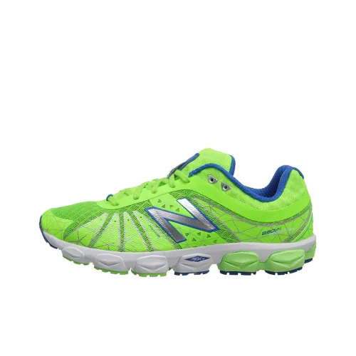 New Balance NB 890 Устойчивый к истиранию противоскользящий с амортизаторами низкий топ беговые кроссовки мужской зеленый