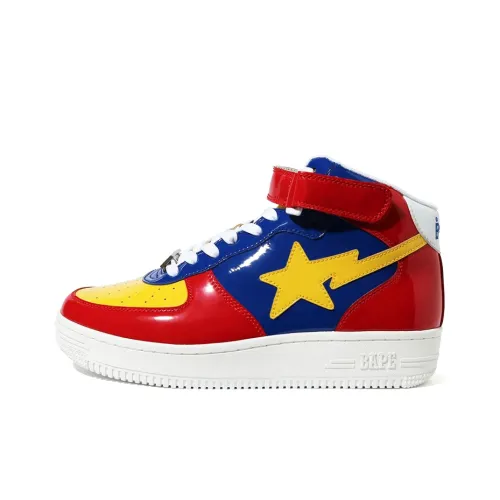 A BATHING APE STA MID Скейтборд Кроссовки MID Топ Мужской
