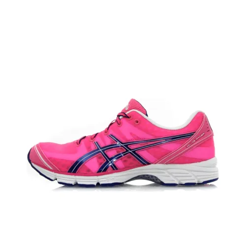 Asics Gel Ds Racer 9 Low Топ Беговые кроссовки Женские Розово-синие