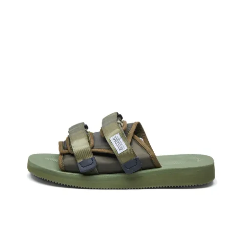 SUICOKE Slip-on устойчивые слипоны мужские оливково-зеленые