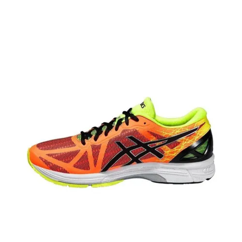 Asics Gel DS Trainer Устойчивый к истиранию Низкий Топ Беговые кроссовки Мужские Оранжевый Черный