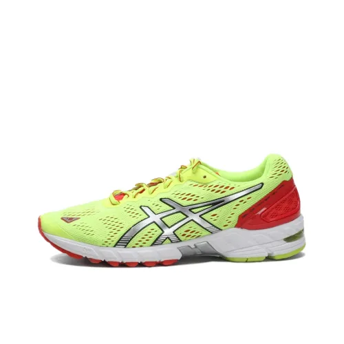 Asics Gel DS Trainer 19 Low Топ Беговые кроссовки Мужские Неоново-желтый Серебряный