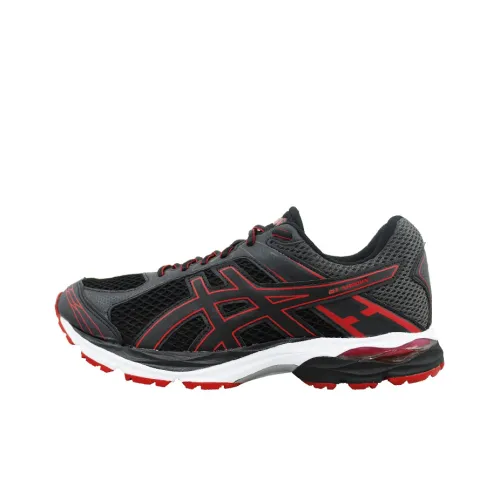 Asics Gel Nagoya 2 Low Топ Беговые кроссовки Мужские Черные Красные