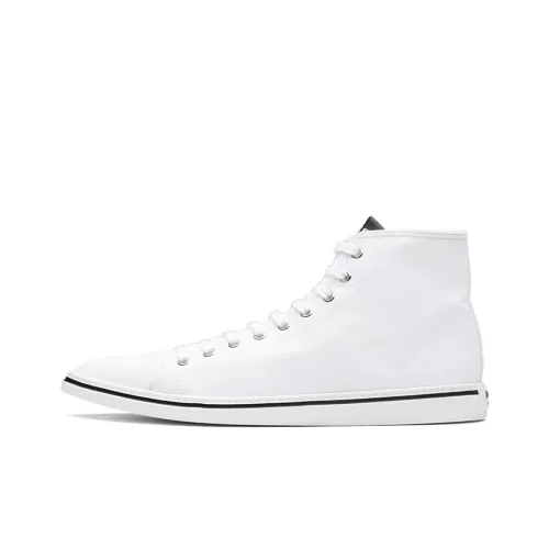 PRADA High-Top Canvas Shoes Men's