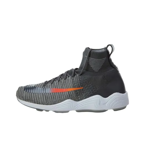 Nike Zoom Mercurial 11 FK FC Shock Absorbers Противоскользящий Устойчивый к истиранию Высокий Топ Повседневная обувь Мужская Серый