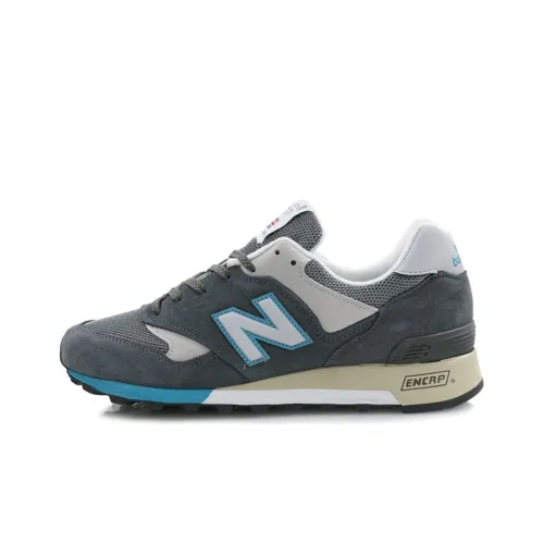 New Balance NB 577 Low Топ Марафон Беговые кроссовки Унисекс Серый Синий Сделано в Великобритании