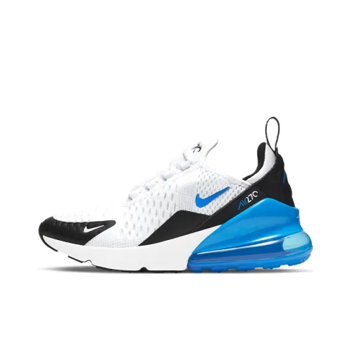 Nike Air Max 270 Low Беговые кроссовки GS Белый Черный Синий