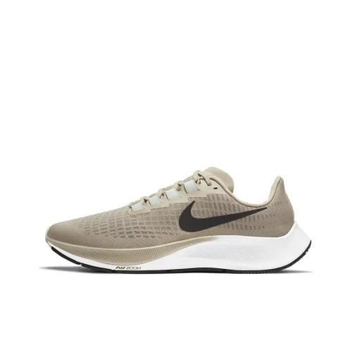 Nike Pegasus 37 Low Топ Air Cushion Повседневные Беговые Кроссовки Мужские Светлый Умбра