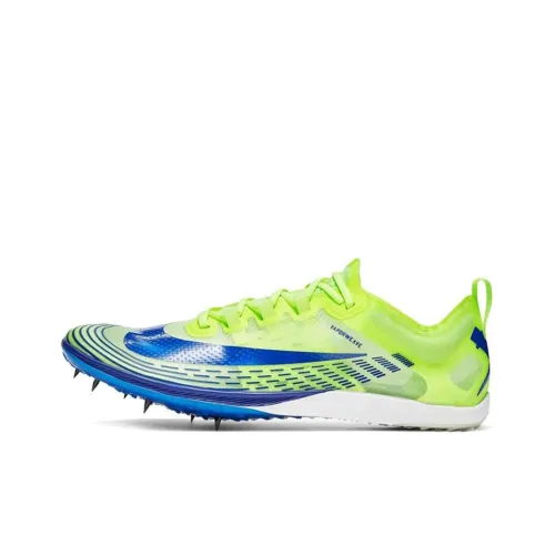 Nike Шок Absorbing Противоскользящий Износостойкий Дышащий и Легкий Низкий Топ Беговые кроссовки Мужские Ярко-зеленый