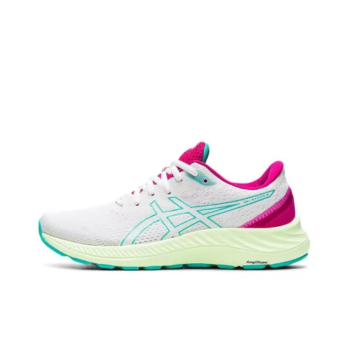 Asics Гель Excite 8 Low Топ Беговые кроссовки Женские Белый Зеленый