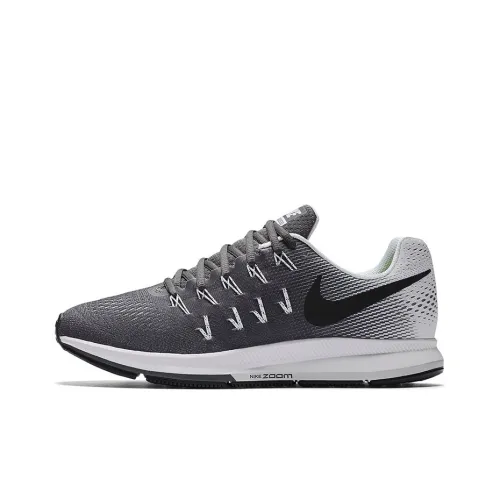 Nike Pegasus 33 Амортизация Противоскользящий Устойчивый к истиранию Дышащий Легкий Отскок Низкий Топ Беговые кроссовки