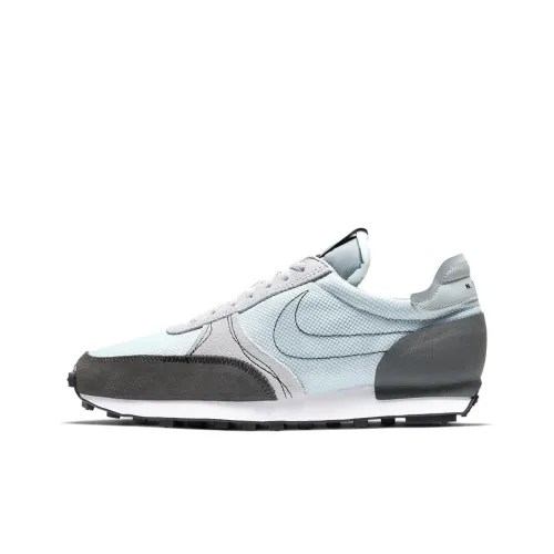 Nike Daybreak Type Slip-resistant Abrasion-resistant Low Top Беговые кроссовки Унисекс Синий Серый Waffle
