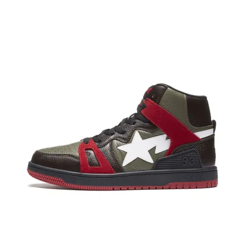 A BATHING APE STA 93 High Скейтборд Кроссовки Высокий Топ Мужской