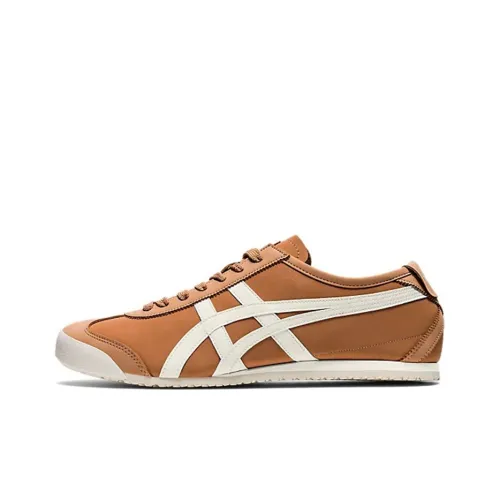 Onitsuka Tiger MEXICO 66 Low Топ Casual Унисекс Песочный Красный