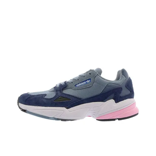 Adidas Originals Falcon Slip Resistant Abrasion Resistant Low Top Women's Blue