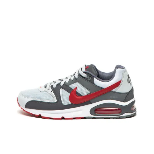 Nike Air Max Command Low Топ Марафон Беговые кроссовки Мужской Белый серый красный