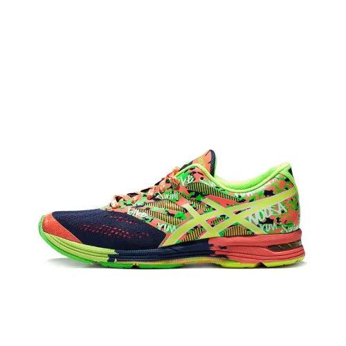 Asics Гель Noosa Tri 10 Устойчивые к истиранию Низкие Кроссовки для Бега Мужские Желто-Синие