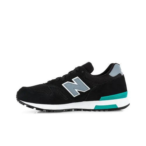 New Balance NB 565 Low Топ Повседневные Беговые Кроссовки Мужские Черные Зеленые