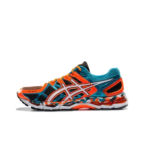 Asics Gel Kayano 21 Устойчивые к истиранию Низкие Кроссовки для Бега Мужские Оранжевые