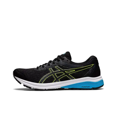 Asics GT 800 Low Топ Беговые кроссовки Мужской Черный Синий