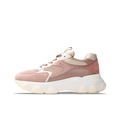 HOGAN Устойчивая к истиранию Низкая Обувь Повседневная Женская Абрикос