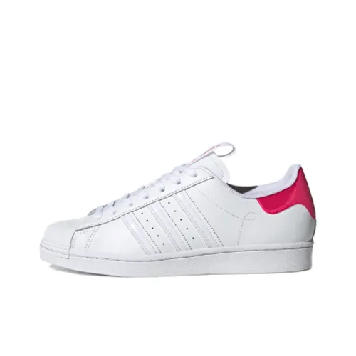 Adidas Originals Superstar Series Low Топ Скейтборд Кроссовки Унисекс Белый Красный