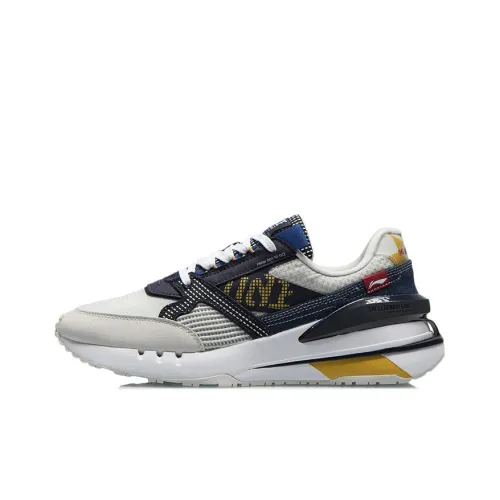 LINING Легкий Низкий Топ Беговые Кроссовки Мужские Серые