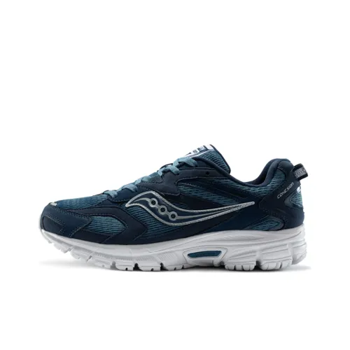 Saucony Cohesion 9 Low Топ Беговые кроссовки Мужской Синий Белый