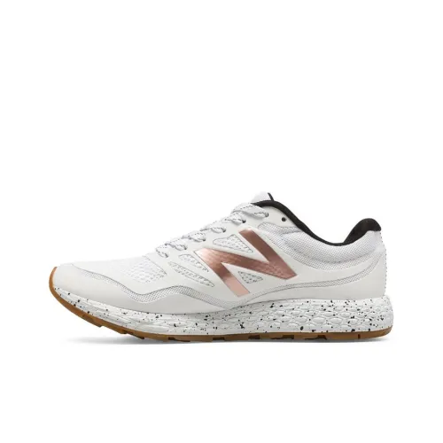 New Balance NB Свежий Пена Gobi Низкий Топ Беговые кроссовки Женские Белый Золотой