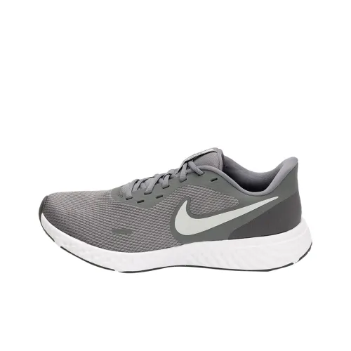 Nike REVOLUTION 5 Амортизация Противоскользящий Устойчивый к истиранию Дышащий Легкий Низкий Топ Беговые кроссовки