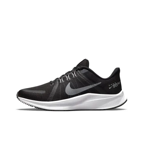 Nike Quest 4 Low Топ Повседневные Беговые Кроссовки Женские Черно-Белые