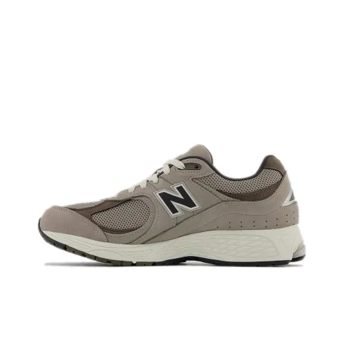 New Balance NB 2002R Амортизаторы Slip-resistant устойчивые к истиранию Низкий топ Повседневная Беговая обувь Унисекс Серый