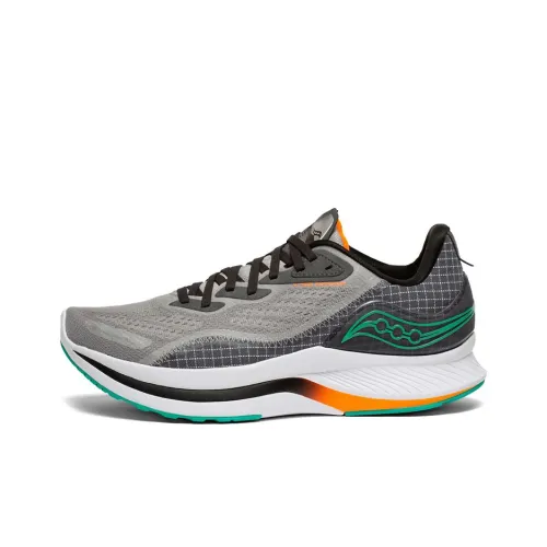 Saucony Endorphin Low Топ Беговые кроссовки Мужской Серый Стандарт M