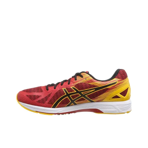 Asics Гель DS Trainer 22 Устойчивый к абразиву Низкий Топ Беговые кроссовки Мужские Красный Черный