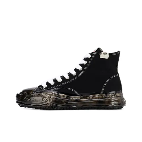 MIHARA YASUHIRO Подошва Dip High Топ Стильные Скейтбординги Мужской Черный