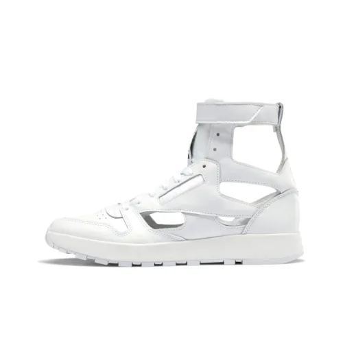 Maison Margiela x Reebok Дышащие Высокие Беговые Кроссовки Унисекс Белые