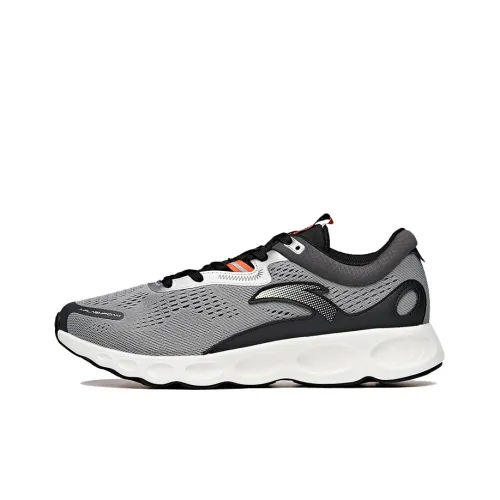 ANTA RUNNING Collection Wormhole Технология Низкие Кроссовки для Бега Мужские Серый Замок