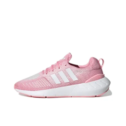 Adidas Originals Swift Run 22 Slip-resistant Abrasion-resistant Low Top Casual Running Shoes Women's Pink Adidas Originals Swift Run 22 Противоскользящие Устойчивые к истиранию Низкий Топ Повседневные Беговые Кроссовки Женские Розовые