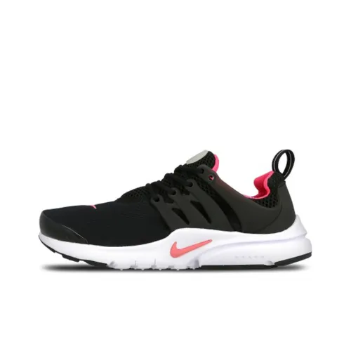 Nike Air Presto Slip Resistant Abrasion Resistant Низкий Топ Повседневная Обувь GS Черный Розовый Белый