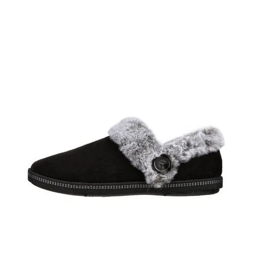 Skechers Cozy Campfire Свежий Тост Низкий Топ Повседневная Обувь Женская Черная